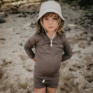 Simple Folk Boys Swim Trunk (Stone)